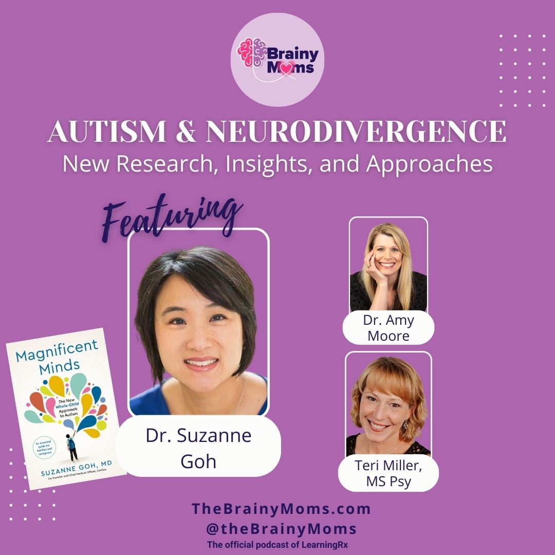 If you or someone you love has #autism or a #neurodivergent brain, you don’t want to miss this episode of BrainyMoms when Dr. Amy & Teri interview one of the top experts in the field, Dr. Suzanne Goh. 🎙️ rb.gy/joqenz

#asd #onted #toronto #yrdsb #tdsb #richmondhill