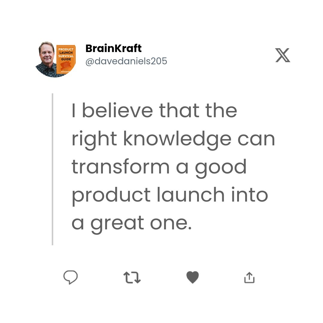 Excited to share my latest book with you! 📘 Your go-to guide for B2B product launches. Get your copy and let's launch successfully together. #ProductLaunch #B2B #BrainKraftBook #launch #productmarketing #productmanagement #b2bmarketing