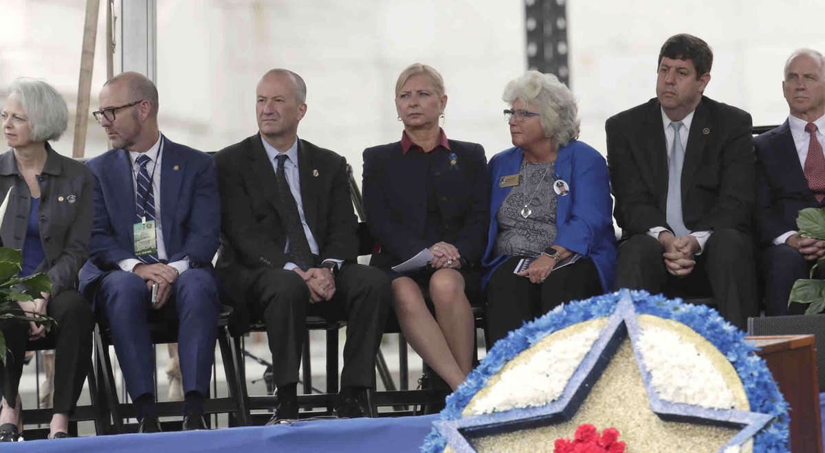 I had the privilege of participating in the National Peace Officers Memorial Service earlier this week to honor the ultimate sacrifices of our law enforcement heroes. Others are safer because of their service. And we’re all better for knowing them. #HonorTheFallen #PoliceWeek