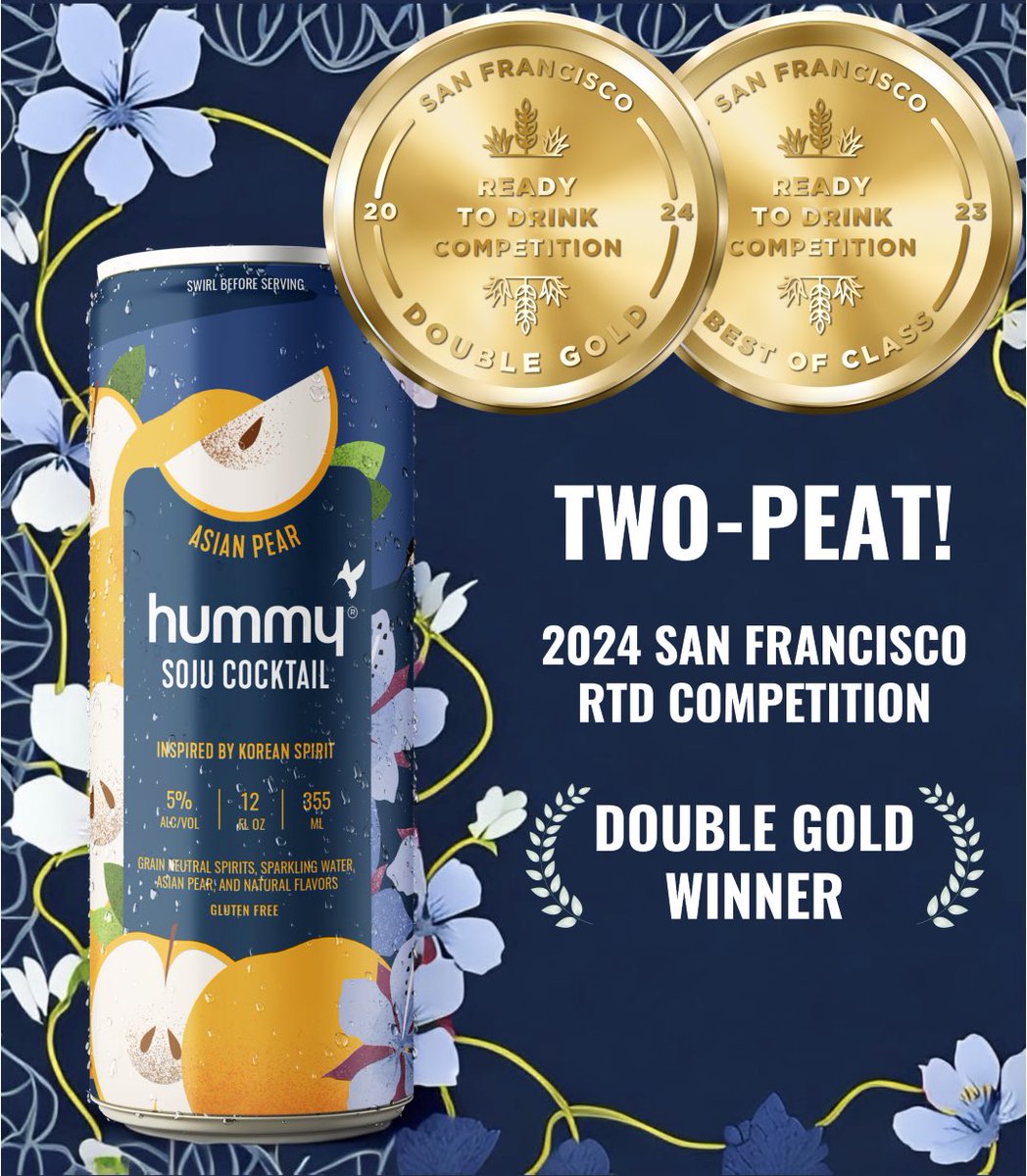 WE DID IT AGAIN!!! Your 2023 Best of Class Seltzer just earned a Double Gold at the San Francisco RTD Competition for a 2nd year in a row! ✌Thank you to <a href="/SFWSpiritsComp/">SF WorldSpiritsComp</a> and <a href="/tastingalliance/">thetastingalliance</a> for this award