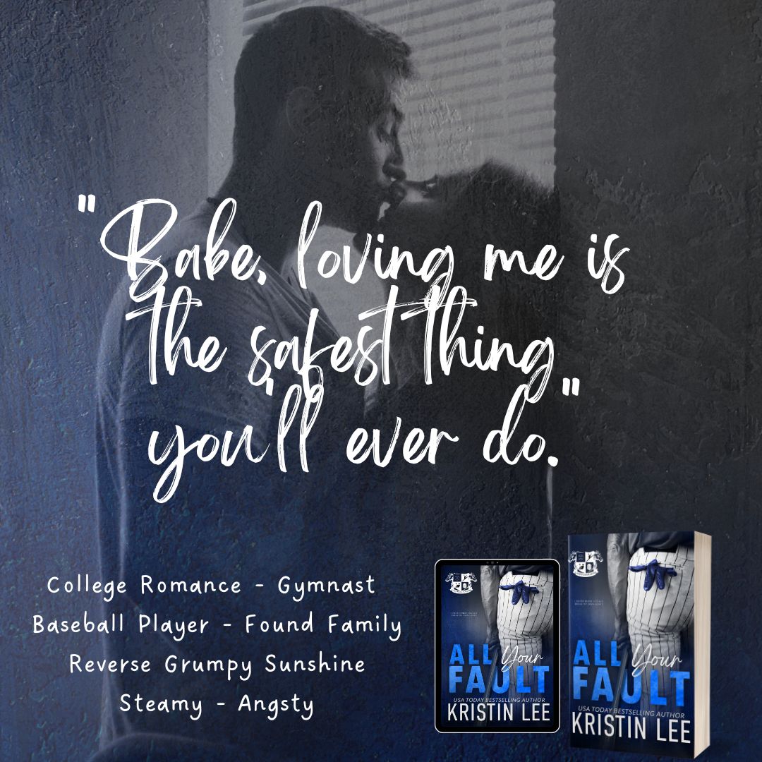 ALL YOUR FAULT, book one of the Campus Stallions, by Kristin Lee is now available in 🎧audio🎧 and the ebook is available for a limited time for 99¢!

books2read.com/All-Your-Fault

@kristinleebooks