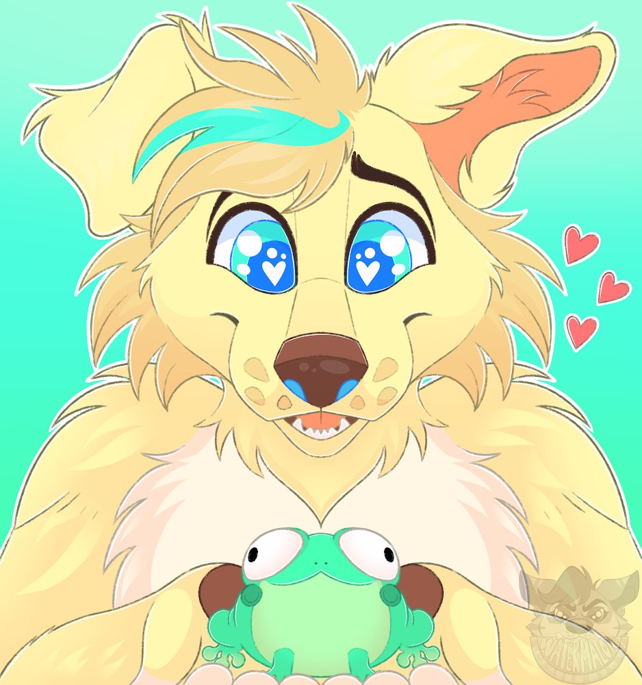 Disney_Doggo's tweet photo. Haven’t drawn my character Disney in awhile! So here he is with a cute little froggo! :) 

#furry #furryart #furryartist #furries #fursona #digitalart #character https://t.co/9gmNatrYVm