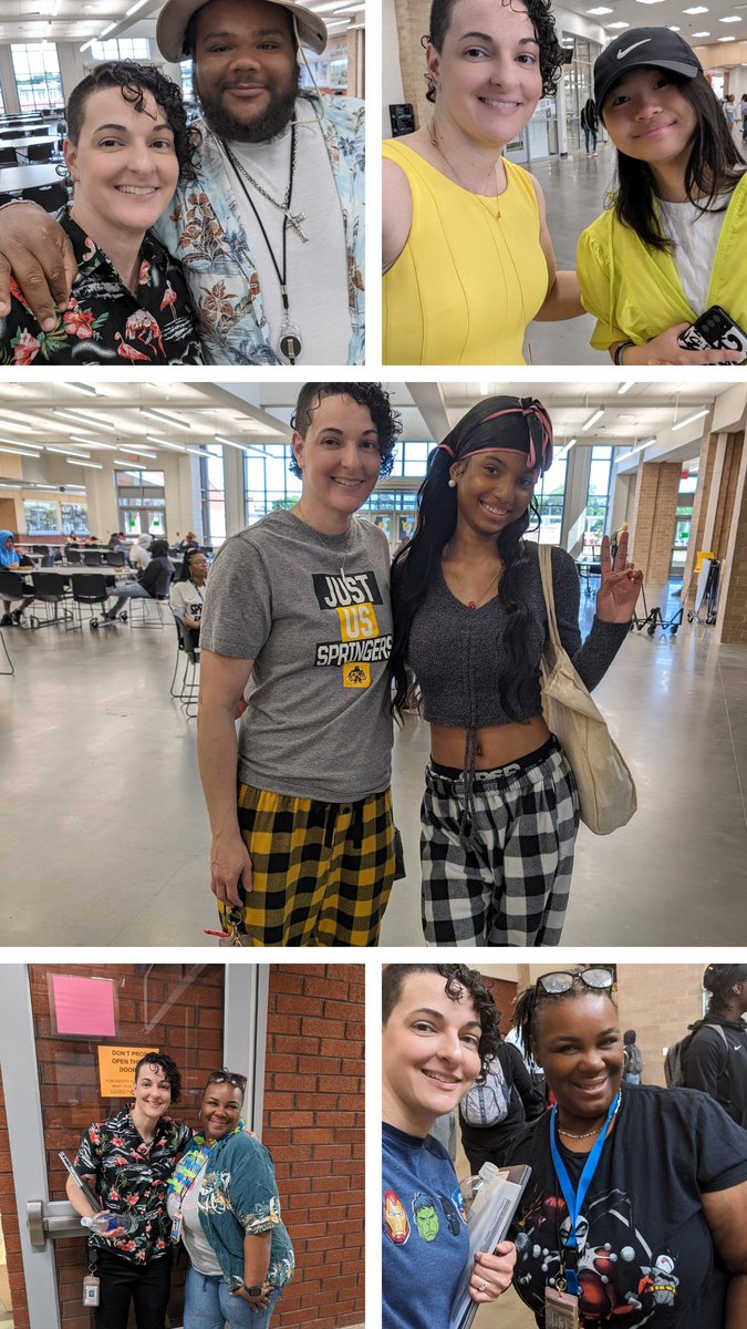 Enjoyed celebrating Senior Spirit week with our <a href="/HSHSClass2024/">HSHSClass2024</a> <a href="/WeAreHSHS/">We Are HSHS</a>! <a href="/Mrswoodbio/">Crystal Wood</a> <a href="/HSHS_Leonard/">Katherine Leonard</a> <a href="/HshsSherwood/">Dawn Sherwood, NBCT</a> <a href="/HSHS_Principal/">Kenneth White Ed.D.</a>