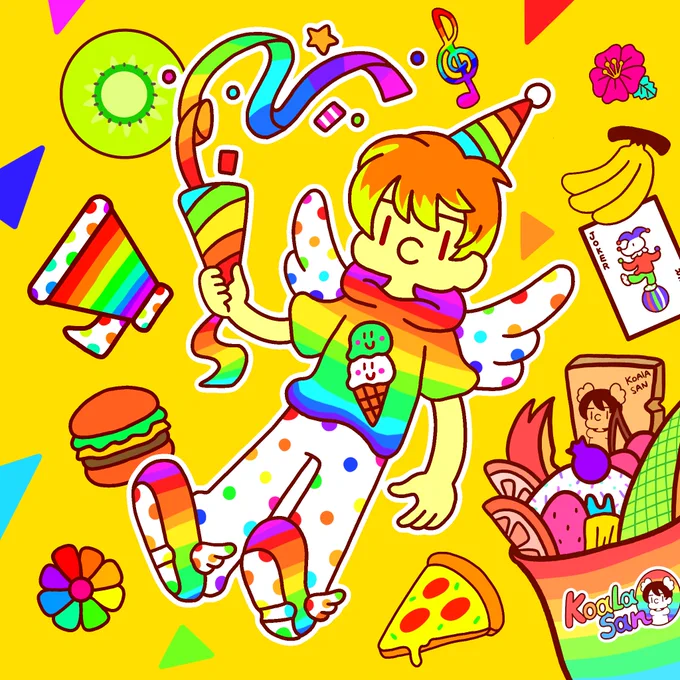 今日誕生日 