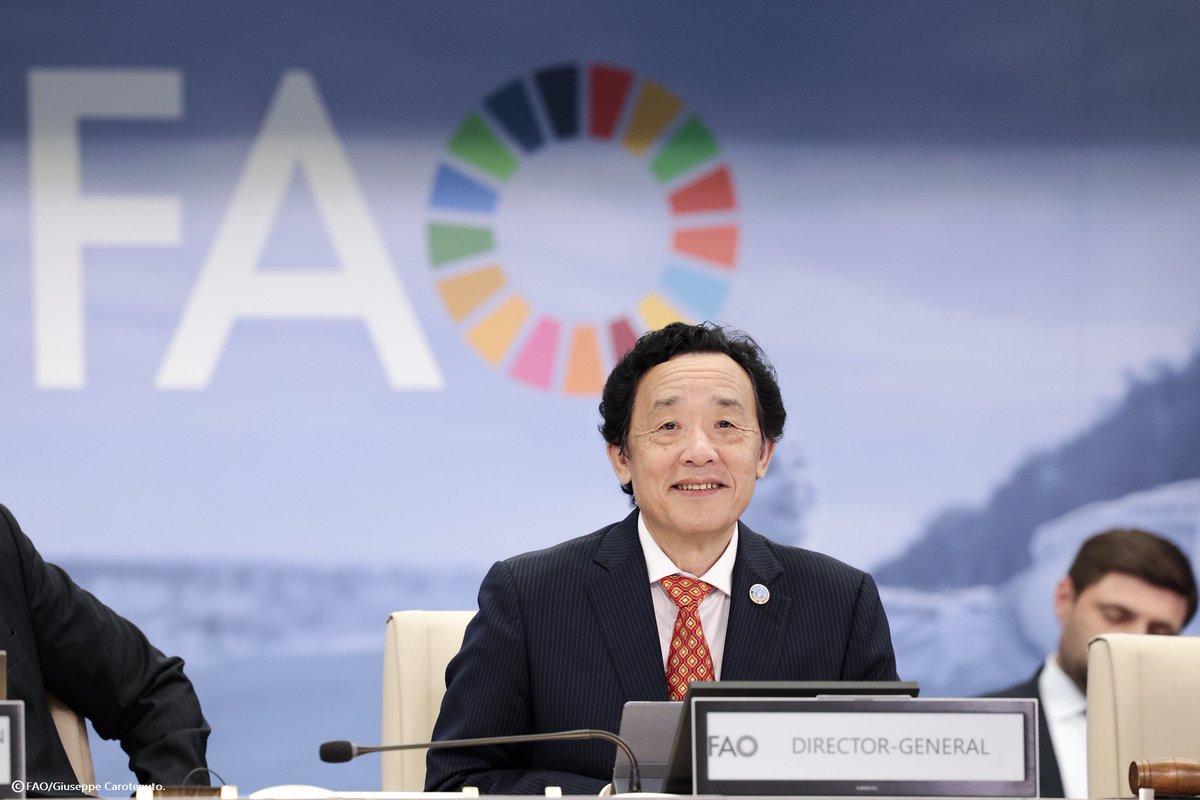 FAO4Members's tweet photo. 34th Session of @FAO Regional Conference for Europe concludes discussions on agrifood systems transformation.

@FAODG QU Dongyu says the Conference helped identify the priorities needed for FAO “to do more and better"

https://t.co/ji6MEG6kxm

#ERC34 https://t.co/tLuEnIHFvq