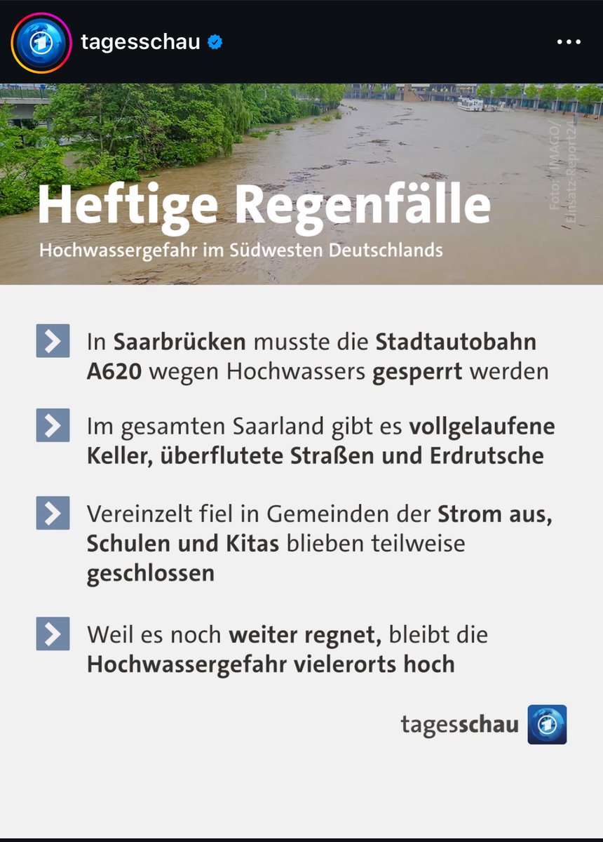 Gott hat heute das jahrhundertelange Inzucht Treiben im Saarland mit einer Jahrhundertflut abgestraft.

Das war aber nur die erste der 173 Plagen