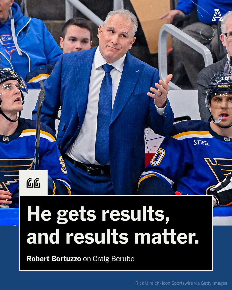 In 2019, the Blues produced one of the great turnarounds in modern NHL history. A big reason how was Craig Berube. And now he’ll have an even larger but still flailing ship to steer back on course. @joshuakloke with more: nytimes.com/athletic/54927…