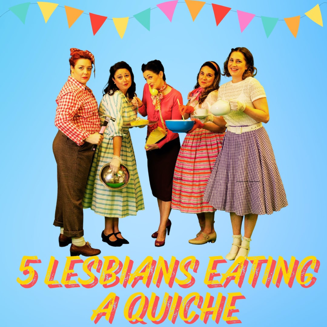 Westacre Theatre Company presents two performances of 5 Lesbians eating a Quiche today at Westacre Theatre - allthingsnorfolk.com/events/westacr…