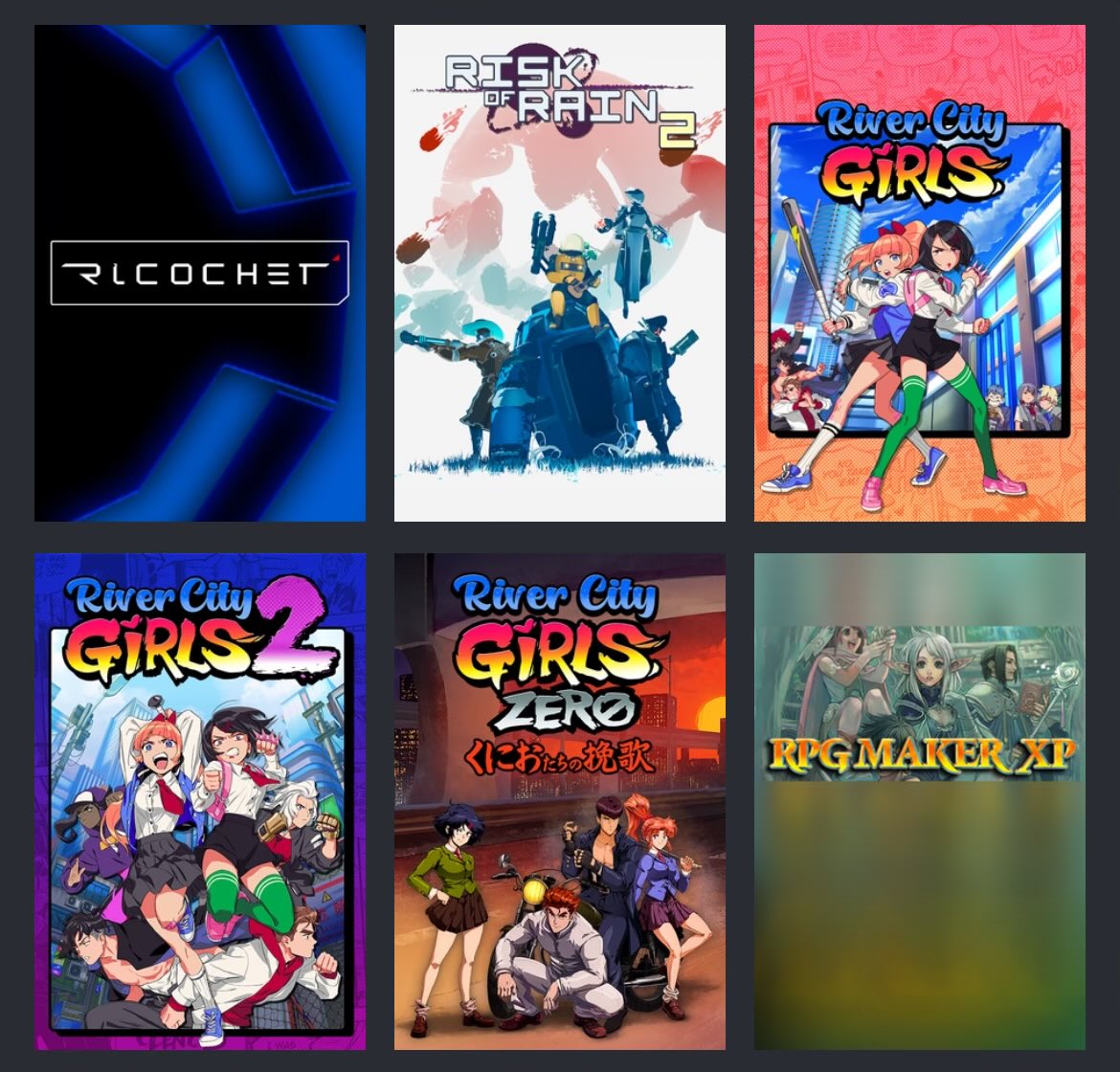 finally got river city girls 2 (along with 1 and zero on steam)