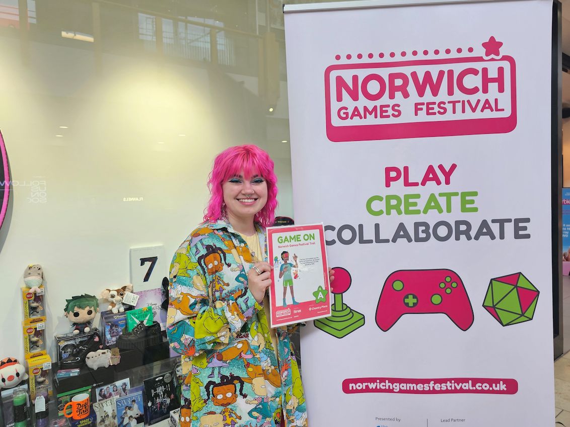 Game On’ trail as part of the Norwich Games Festival starts today at Chantry Place - allthingsnorfolk.com/events/game-on…