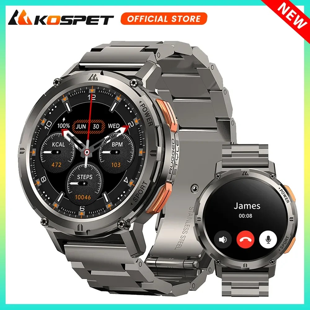 Experience the future with the KOSPET TANK T2 Ultra Smartwatch! AMOLED AOD display, Bluetooth call feature, all for just $77.32 on AliExpress. Don’t wait, upgrade today! 👇 s.click.aliexpress.com/e/_Dkj44cj #KOSPET #Smartwatch #TechDeal #AliExpress