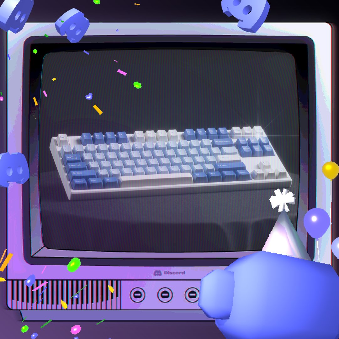 【🎁プレゼント企画 第9弾 🎂 Discord】 *カタ* *カタカタ* *ターン！* メカニカルキーボードASMRや 今日はDiscordキーボードの争奪戦だよなぁ？！ 参加方法： 🔁リポスト ❤️ ポストに「いいね！」 🤝@discord_jp をフォロー なんて日だ　いや週だ 🗓️ 05/26に抽選なのだ