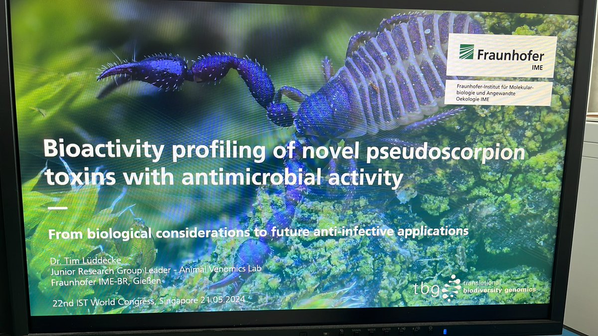 Last touches done and ready to 🛫Tomorrow me and part of my lab are going to attend the 22nd world congress of toxinology #IST2024 held in #singapore. Stay tuned for our #venom talks and posters! @ProLOEWE @LOEWE_TBG @Fraunhofer_IME @geobiodiversity @jlugiessen