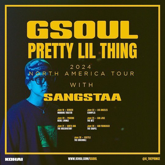 another tour w <a href="/Gsoullove/">GSoul aka Golden</a> 
come thru if u cool
got some special merch too🫰