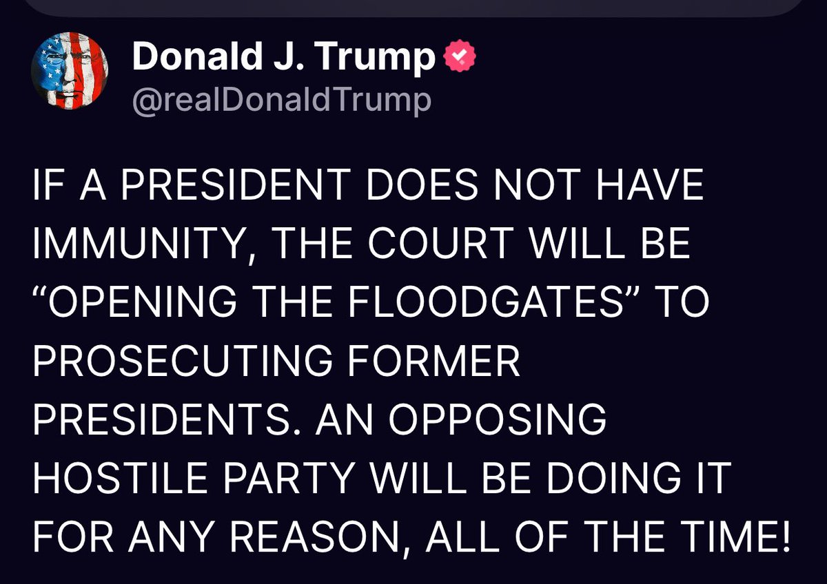 Commentary Donald J. Trump Posts From Truth Social tweet media