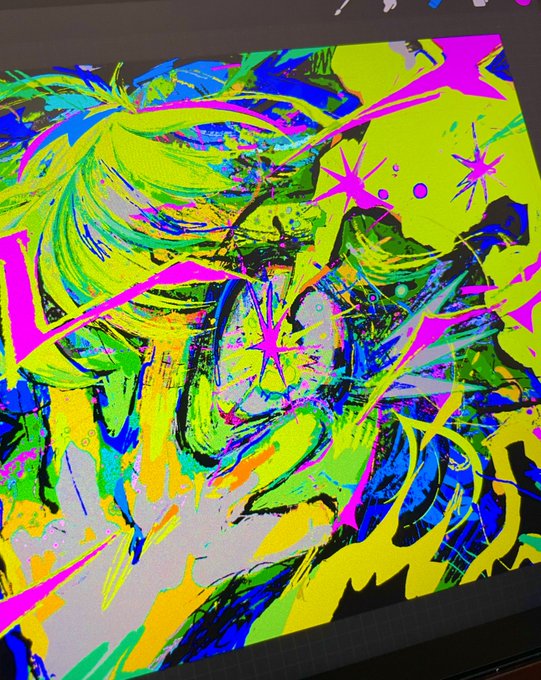「colorful solo」 illustration images(Latest)