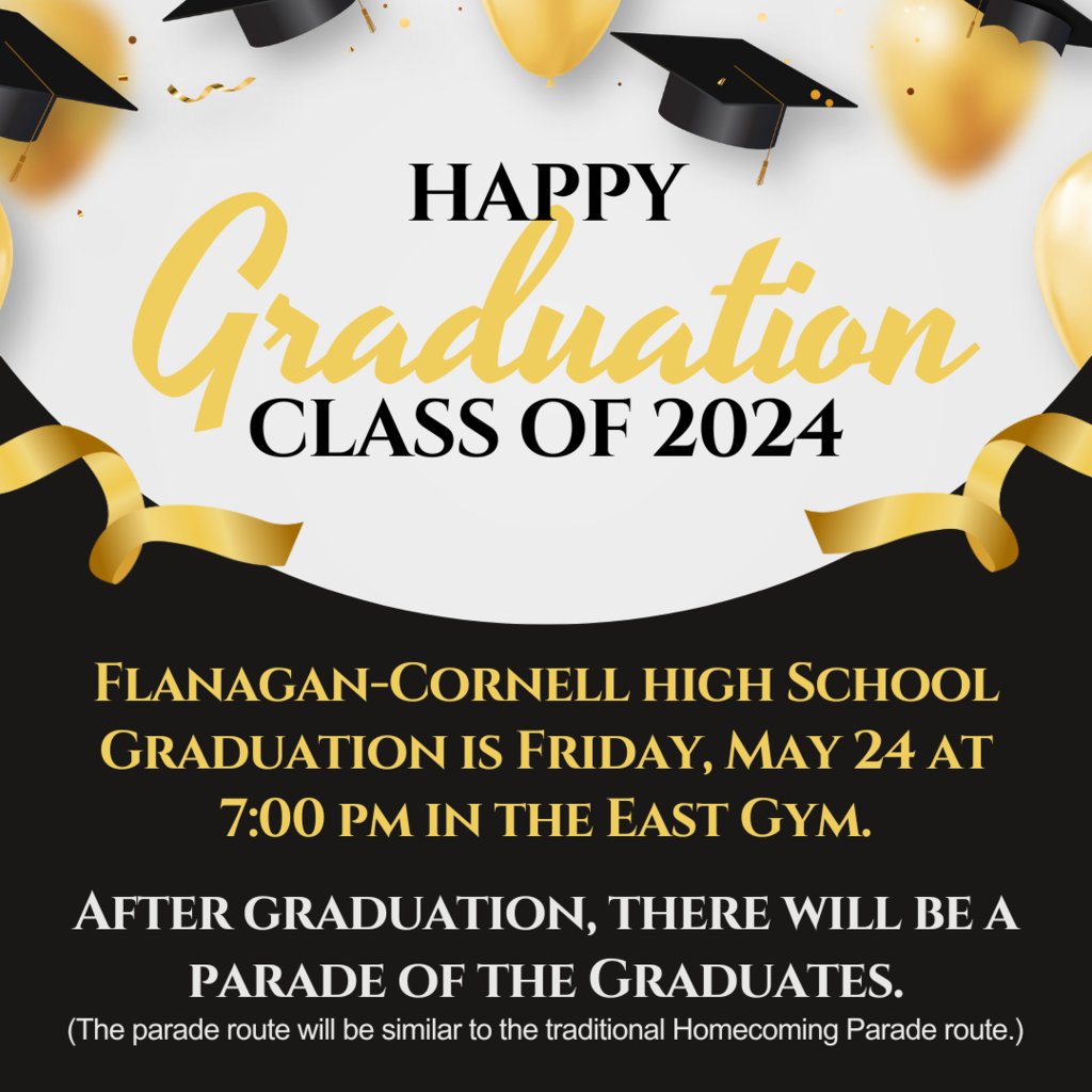 Join us on the parade route to celebrate the FCHS Class of 2024!