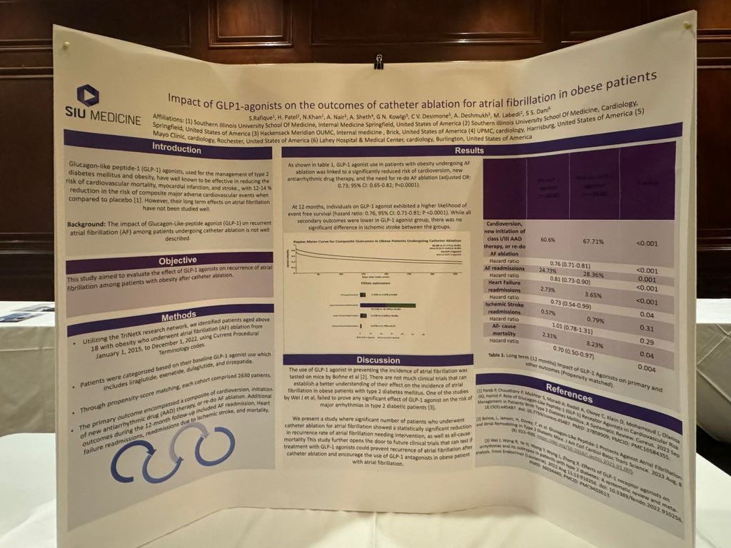 Abhishek Kulkarni (@abhikulk82) on Twitter photo Another great presentation by <a href="/SIUcardsfellows/">SIU Cardiology Fellows</a> at <a href="/IllinoisACC/">IllinoisACC</a> #ACCFIT research symposium! 1st place two years in a row! Excellent work by Dr. Rafique, <a href="/harsh_cardio/">Harsh Patel</a> <a href="/MLabedi/">Mohamed Labedi, MD, FACC, FHRS محمد رافع لبيدي</a> Dr. N. Khan and team! <a href="/moiz_hafiz/">Abdul Moiz Hafiz</a> <a href="/mominsiddique01/">Momin Siddique</a> <a href="/mukul_bhattarai/">Mukul Bhattarai</a> <a href="/AlTurkMD/">Ahmad Al Turk</a> <a href="/Mohsin_Salih19/">Mohsin Salih</a> <a href="/ctoskrat/">Tony DeMartini</a> Another great presentation by <a href="/SIUcardsfellows/">SIU Cardiology Fellows</a> at <a href="/IllinoisACC/">IllinoisACC</a> #ACCFIT research symposium! 1st place two years in a row! Excellent work by Dr. Rafique, <a href="/harsh_cardio/">Harsh Patel</a> <a href="/MLabedi/">Mohamed Labedi, MD, FACC, FHRS محمد رافع لبيدي</a> Dr. N. Khan and team! <a href="/moiz_hafiz/">Abdul Moiz Hafiz</a> <a href="/mominsiddique01/">Momin Siddique</a> <a href="/mukul_bhattarai/">Mukul Bhattarai</a> <a href="/AlTurkMD/">Ahmad Al Turk</a> <a href="/Mohsin_Salih19/">Mohsin Salih</a> <a href="/ctoskrat/">Tony DeMartini</a>