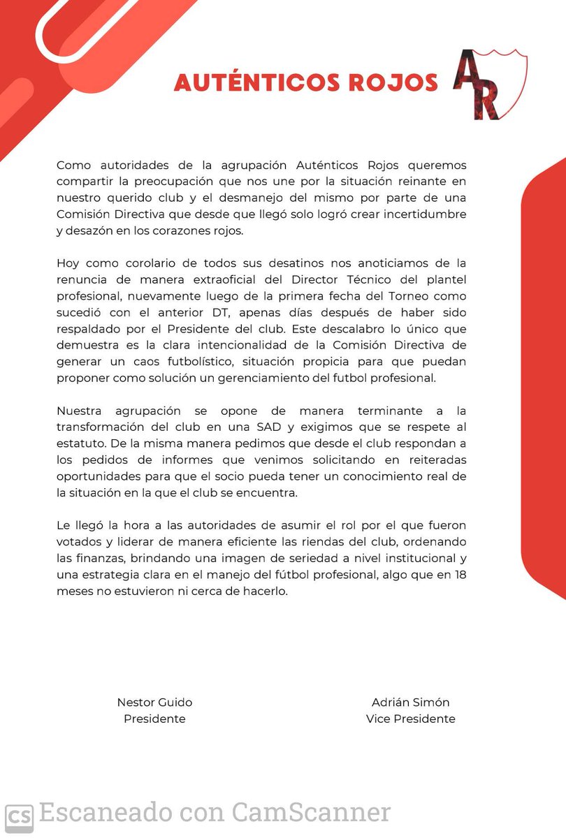 SIEMPRE DEL ROJO tweet media