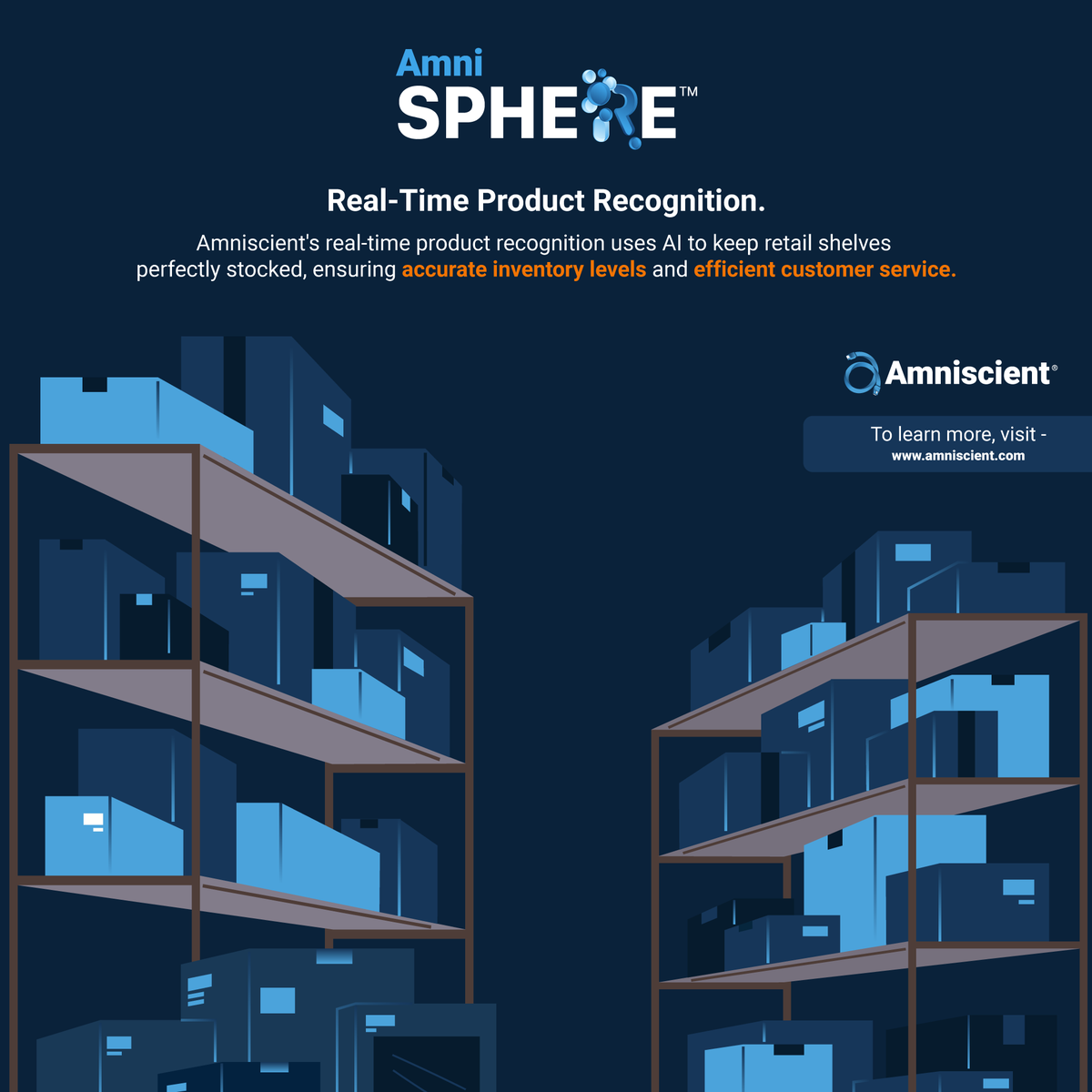 amniscient's tweet image. 🔍 Explore AI's impact on retail accuracy with real-time product recognition. Maintain perfect stock levels and meet customer demand efficiently. 

To learn more, visit - amniscient.com

#SmartRetail #OperationalExcellence #RetailEfficiency #CustomerEngagement