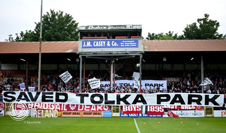 A massive thank you to the Shels supporters among the 3,586 people at Tolka Park tonight. We move on to another massive game on Monday. We need you there with us ✊🏻 🎟️ | stpatsfc.com/apsNGHiAeG/ #DublinsFinest | #Since1895