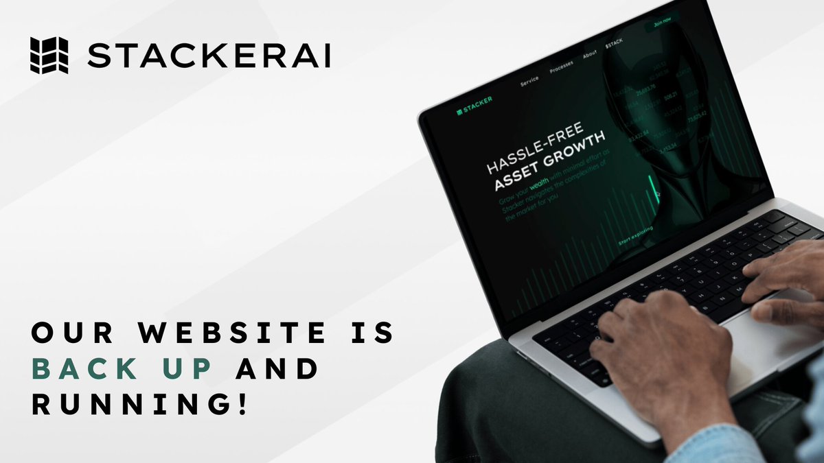 Our site is back up and running! 🎉

Thank you all for your patience and understanding while we resolved the issue. We appreciate your support.

stackerai.capital