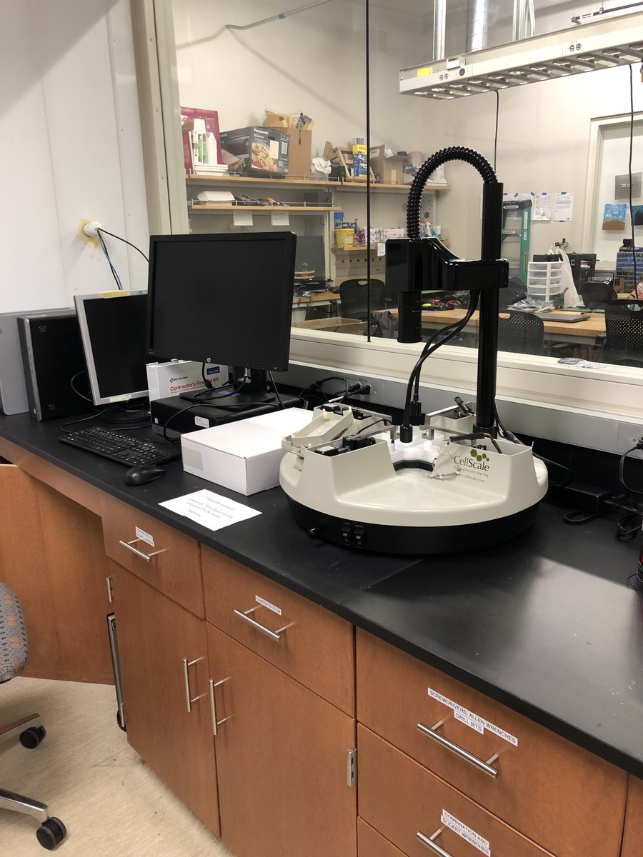 Setting up our new biotester from <a href="/CellScale/">CellScale Biomaterials Testing</a>. The first question we are going to answer is how well ultrasound elastography measures soft tissue mechanical properties.