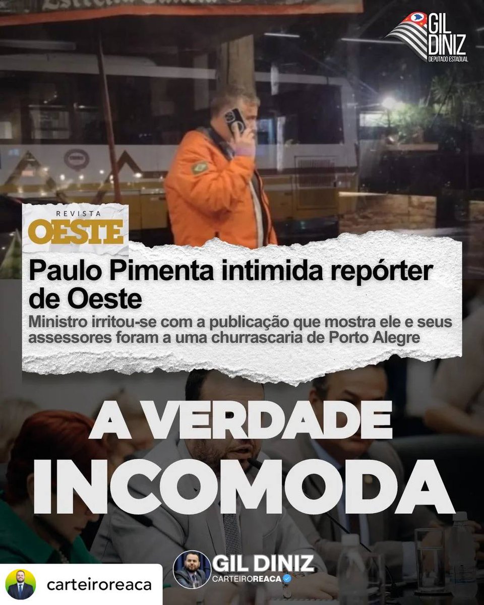 Na Venezuela, o ditador Maduro também faz a mesma coisa. Só pode ter matéria jornalística elogiosa ao sistema.