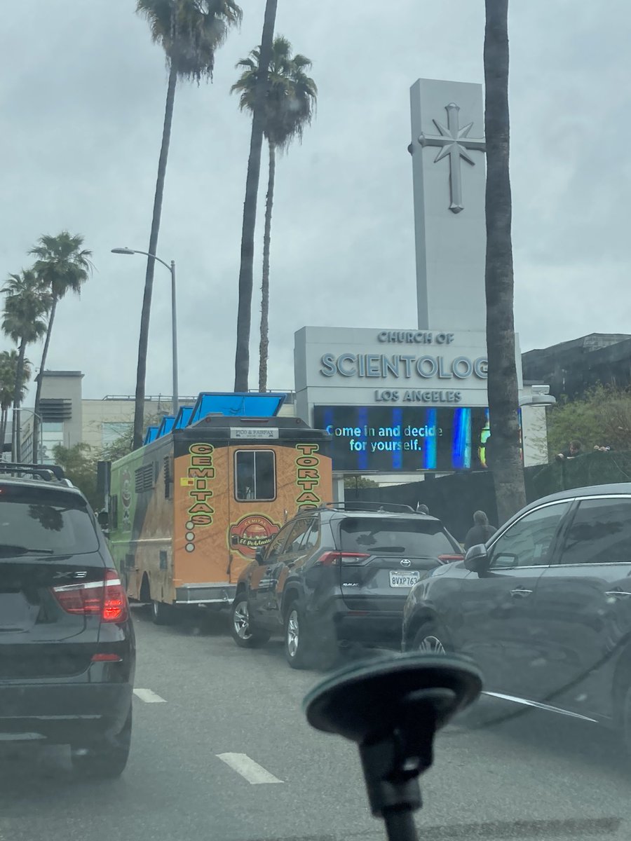 What if we kissed at the church of scientology taco truck