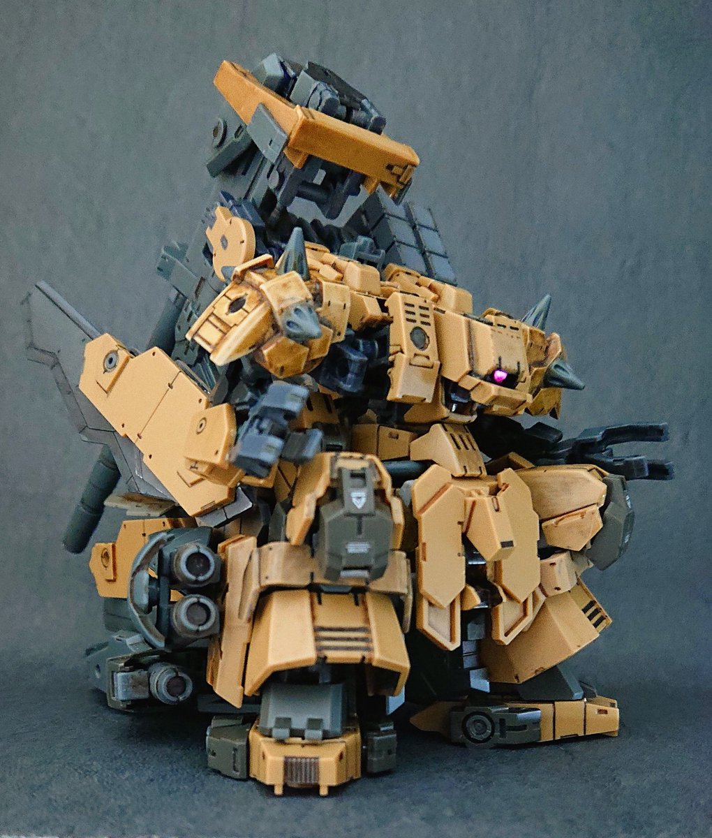 wotaku_metaler's tweet image. #サンマル見立て
支援砲撃用の、重MSがあらわれた。