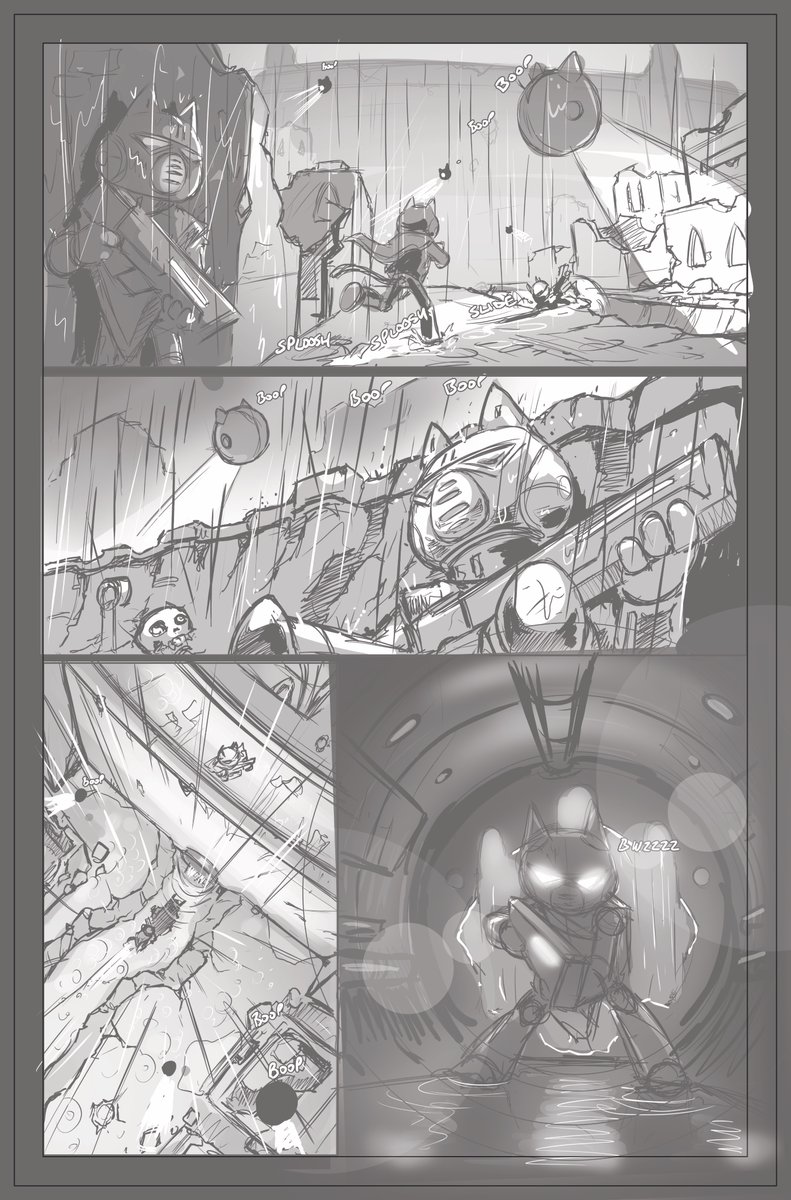 Happy Final Space Friday!
Got some penciled pages to show off from @daztibbles he currently penciling Part 3 (our new inker will be inking these pages) Daz will then move on to what might be Part 5. I added one page from the next cold open Noah is on, he has one or two more to do