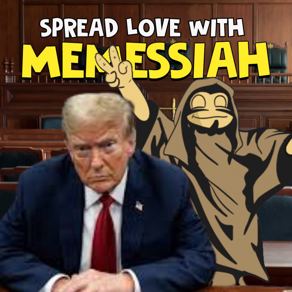 TRUMP STANDS WITH MEMESSIAH DO YOU?
$MEME