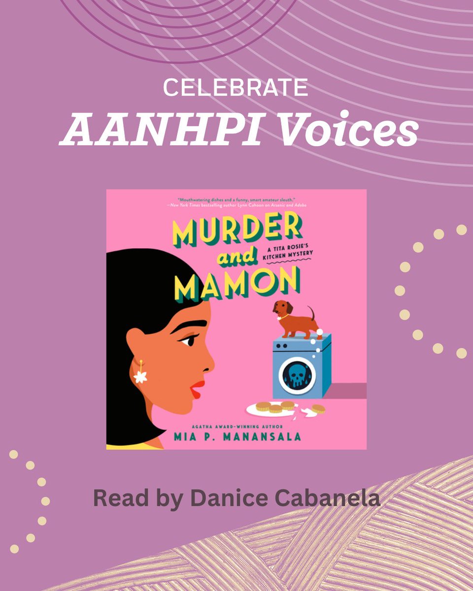 Welcome to AANHPI Month 🧡 Celebrate by diving into our collection of audiobooks by AANHPI voices 🎧
⁣
Swipe to find your next listen! Full collection here: bit.ly/44JQ43N

@iamlisako <a href="/AngieKimWriter/">Angie Kim</a> <a href="/HannahMichell/">H Michell</a> <a href="/MPMtheWriter/">Mia P. Manansala (MURDER AND MAMON 9/19/23)</a>