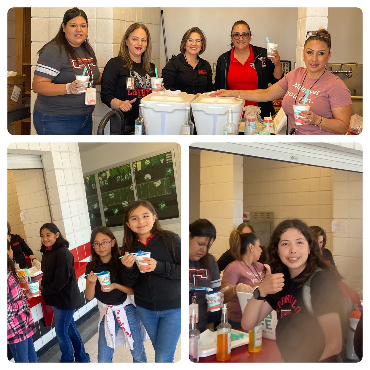 🐾Yeah! It was a Bahama Bucks snow cone day for our students that completed the 2024-2025 student registration!🍧#TISDProud