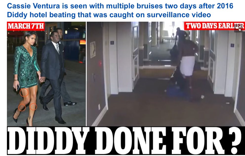 #Diddy @Diddy You are a violent and abusive monster.
Justice is coming ⚖️
#FridayFinds 

dailymail.co.uk/tvshowbiz/arti…