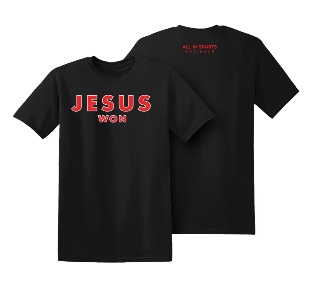 All_In317's tweet image. We have a new color option of the #JESUSWON tshirts! Orders yours TODAY!! #ALLIN2024 

jesuswonapparel.com/product/jesus-…