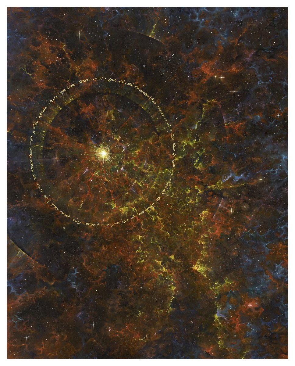 jezthomasart's tweet image. Pentecost:
Image 30 of the 'Human One' ... I said 30 was the last image but I'm not ready to finish...there's more to come:-) bless you and thank you all for your support over the last 6 years:-) This painting portrays the Lord's Prayer in Aramaic... and the flames of the spirit