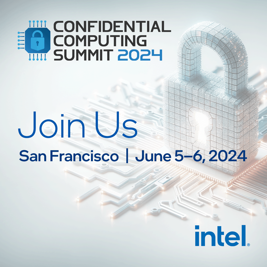 Adopting enterprise #GenAI can have its security challenges. At the Confidential Computing Summit, learn how #IntelXeon platforms, enabled by Intel® Tiber™ Trust Services, address concerns around privacy, provenance, & access control. intel.ly/4dNtCuO #CCSummit