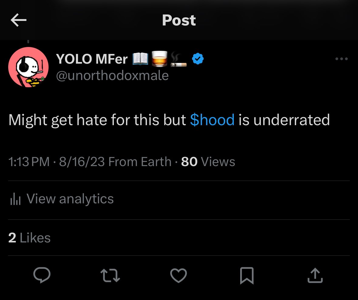 YOLO MFer 📖🥃🚬 (@unorthodoxmale) / Posts / X