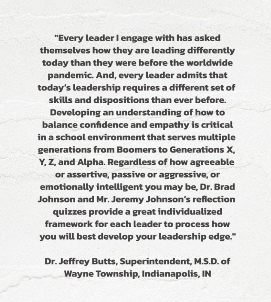 More reviews from Amazing Educational Leaders! Great Leaders Balance Assertiveness and Compassion. amazon.com/Finding-Your-L… @eddistrictdr @BasharaDana @WayneTwpSuper