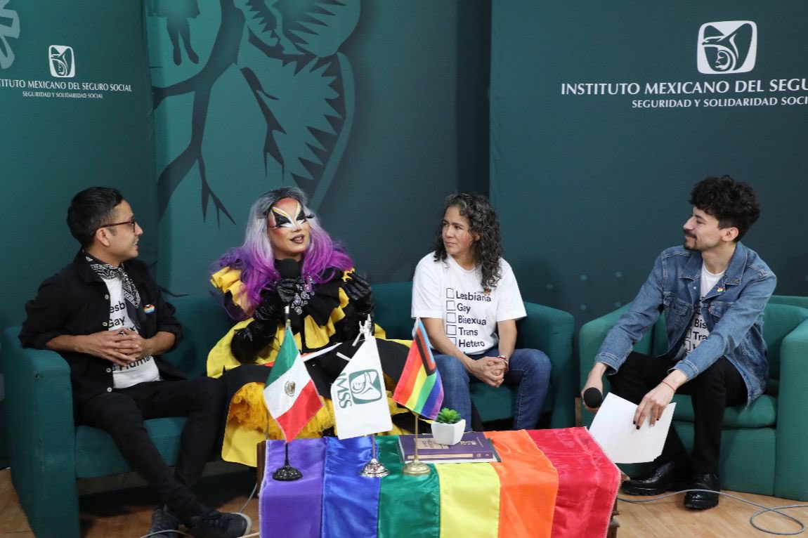 🗣️En el marco del Día Nacional contra la Homofobia, la Lesbofobia, la Transfobia y la Bifobia se llevó a cabo el Conversatorio: “Una mirada desde derechos hacia la comunidad LGBTTTIQ+” 🏳️‍🌈🏳️‍⚧️👩‍❤️‍💋‍👩