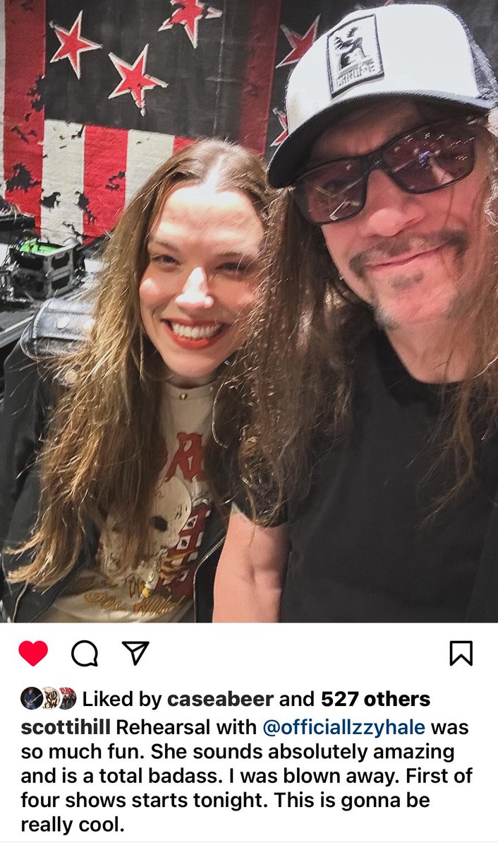 OfficialSkidRow's tweet photo. Repost @ScottiHill 

Skid Row x @LZZYHALE https://t.co/eohyKrN5Gf