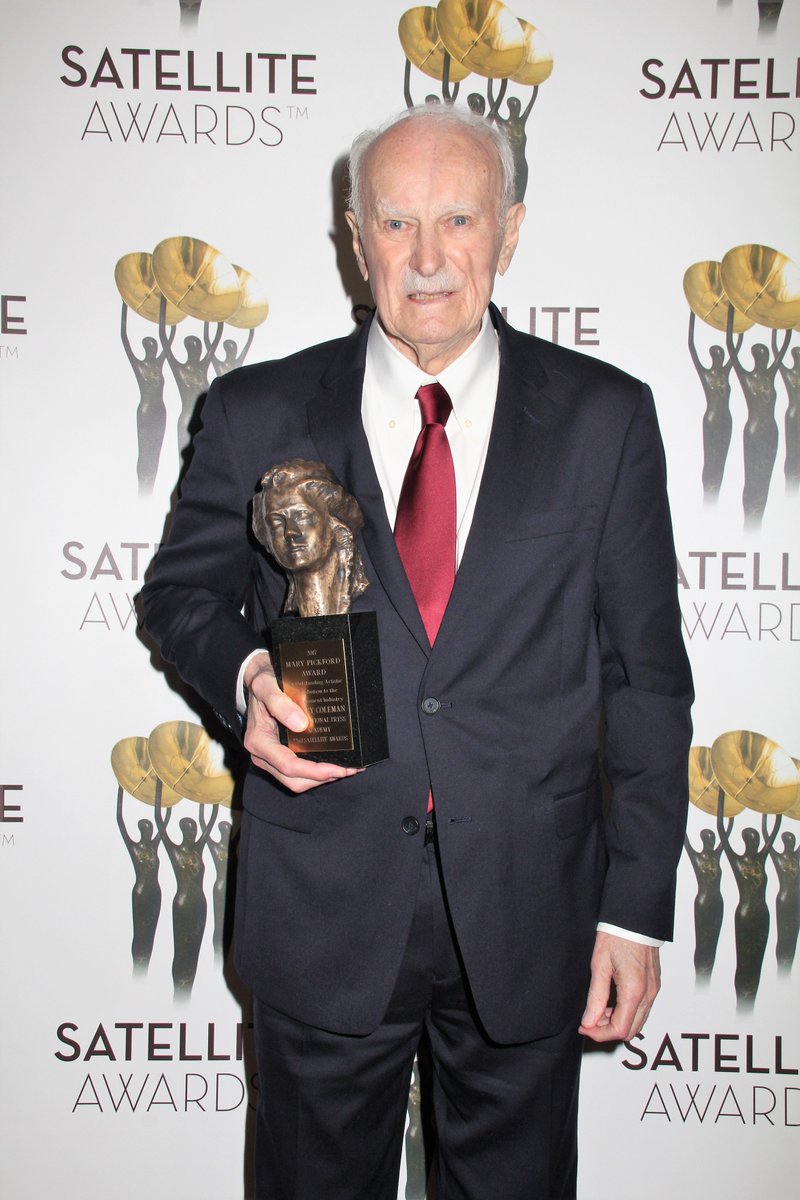 My dear friend Dabney Coleman, great actor and IPA's #MaryPickford Award recipient, for Outstanding Artistic Contribution to the Entertainment Industry. I'll always remember the time we spent at Dan Tana's. #DabneyColeman