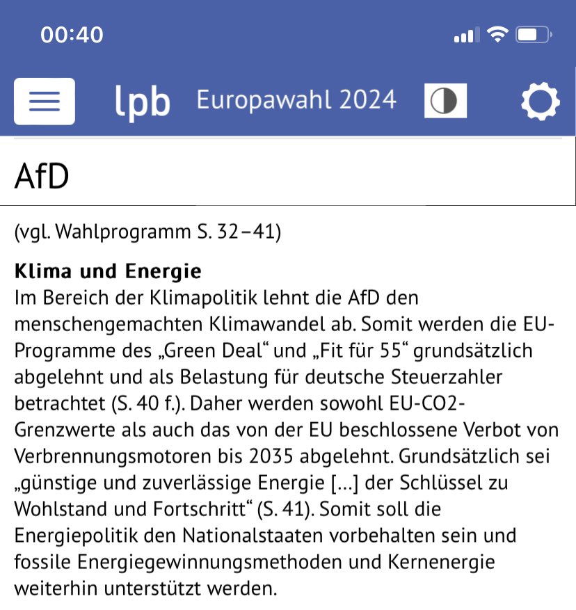Vielleicht ist jetzt der richtige Zeitpunkt, vor der #Europawahl, nochmals das Wahlprogramm der Parteien zu lesen! #Hochwasser #Saarbrücken #Saarland #Ahrtal #AFD #NieMehrCDUCSU #FDP