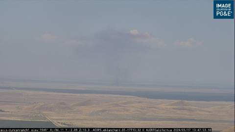 CodeRed001Blue's tweet image. 5/17/2024 VEGETATION FIRE #LostFire Approx 3 to 5 miles East of I-5 in the Kern National Wildlife Refuge, Kern County. app.watchduty.org/#/i/19579 [WATCHDUTY]

1:50PM Reported vegetation fire with smoke visible on the cameras. Resources enroute.