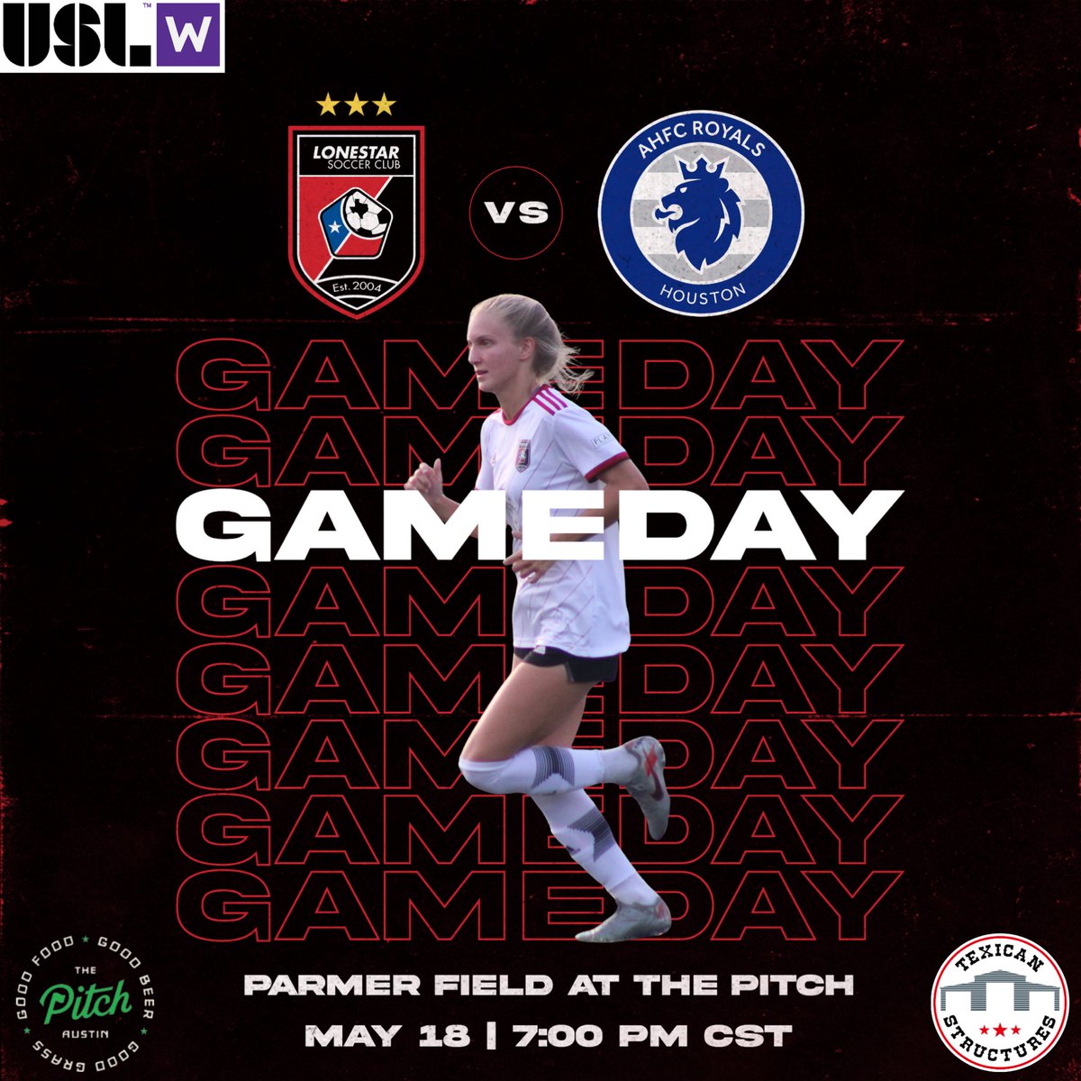 USL-W HOME OPENER @PitchAustin ⚽️👀 BE THERE. BE LOUD. BE RED‼️ All Lonestar players wearing their jerseys get in free❤️ Single Tickets, Group Tickets, and Season Tickets available 🎟️ app.gopassage.com/events/23802 #WeAreLonestar | #ForTheW