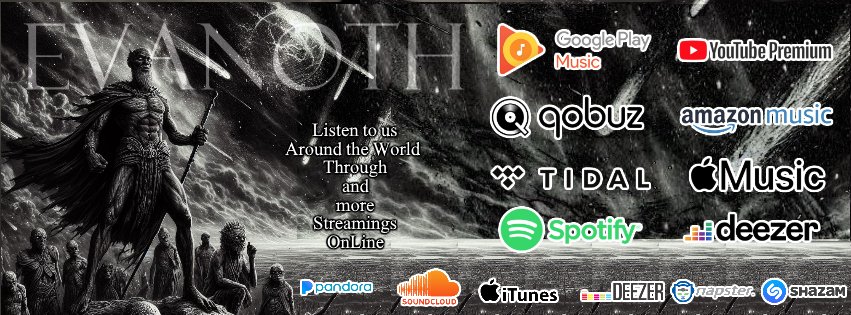 Listen Us Around The World via Streamings #Spotify #applemusic #itunesmusic #amazonmusic #deezer #tidal #tidalmusic #soundcloudmusic #pandora #youtubemusic #napster #Shazam and more...
#funeraldoommetal #doommetalmusic #dronedoom #blackdoommetal #mexicandoom #indoomwetrust