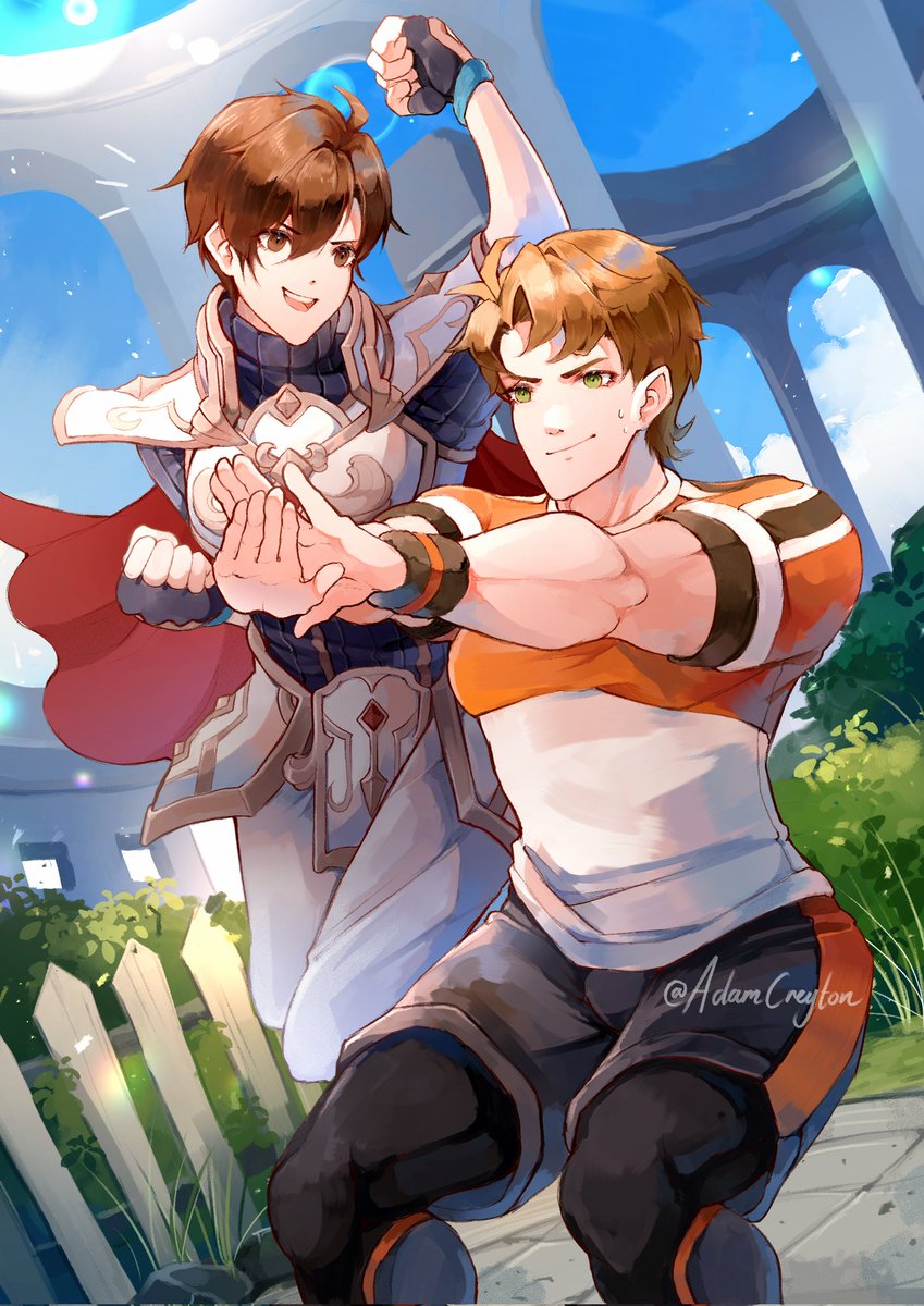 Creyton | DM for commission info! (@adamcreyton) on Twitter photo My piece for <a href="/feengagezine/">ENGAGED: FE Engage Zine | PROJECT COMPLETED</a> now that leftover sales are on!
It was a pleasure drawing two of my favourite characters from the game 🤎 🧡
#FireEmblemEngage My piece for <a href="/feengagezine/">ENGAGED: FE Engage Zine | PROJECT COMPLETED</a> now that leftover sales are on!
It was a pleasure drawing two of my favourite characters from the game 🤎 🧡
#FireEmblemEngage