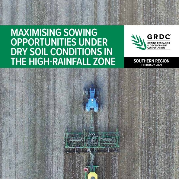 Some resources for growers in the southern &amp; western regions proceeding with dry sowing. 

🌱Maximising sowing opportunities under dry soil conditions, HRZ (southern)
bit.ly/3wD9J8Y

🌱Maximising crop potential in a drying environment (western)
bit.ly/44PuDOQ