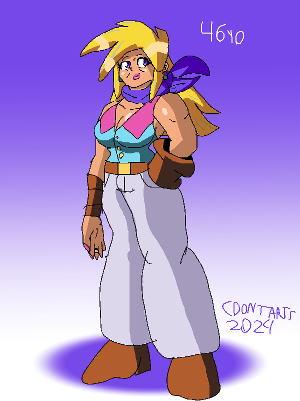 I'm already starting to get older, Shantae's best friend, Sky and Look, she's 46 years old and very milf #Shantae #future #30yearslater